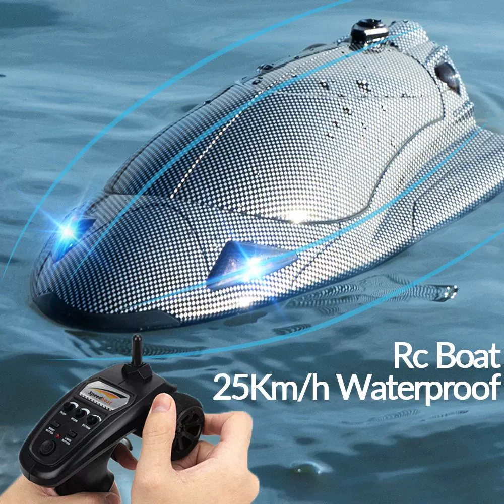 RC レーシングスピードボート 2.4 グラムリモートコントロール船高速電動ターボジェットボート屋外競技玩具子供大人のクリスマスギフト