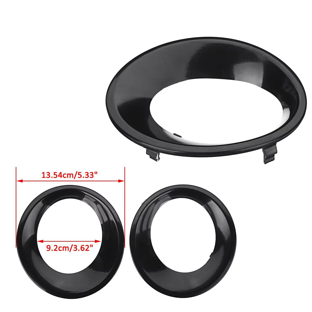 車のフロントフォグライトランプベゼルカバートリムグリル BMW X3 E83 LCI 2007-2010 51113423790 51113423789