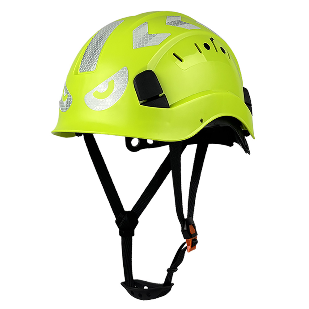 CE 建設安全ヘルメット w/反射ステッカー ABS ヘルメット調節可能な換気システムヘルメット頭部保護 ANSI