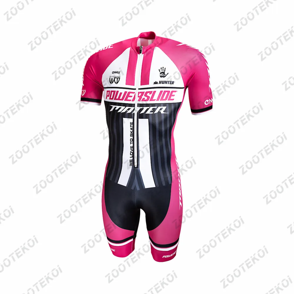 Sila 子供のサイクリングジャンプスーツ夏半袖ファストスケートスケート服 Ropa Ciclismo プロチームローラースケートスーツ