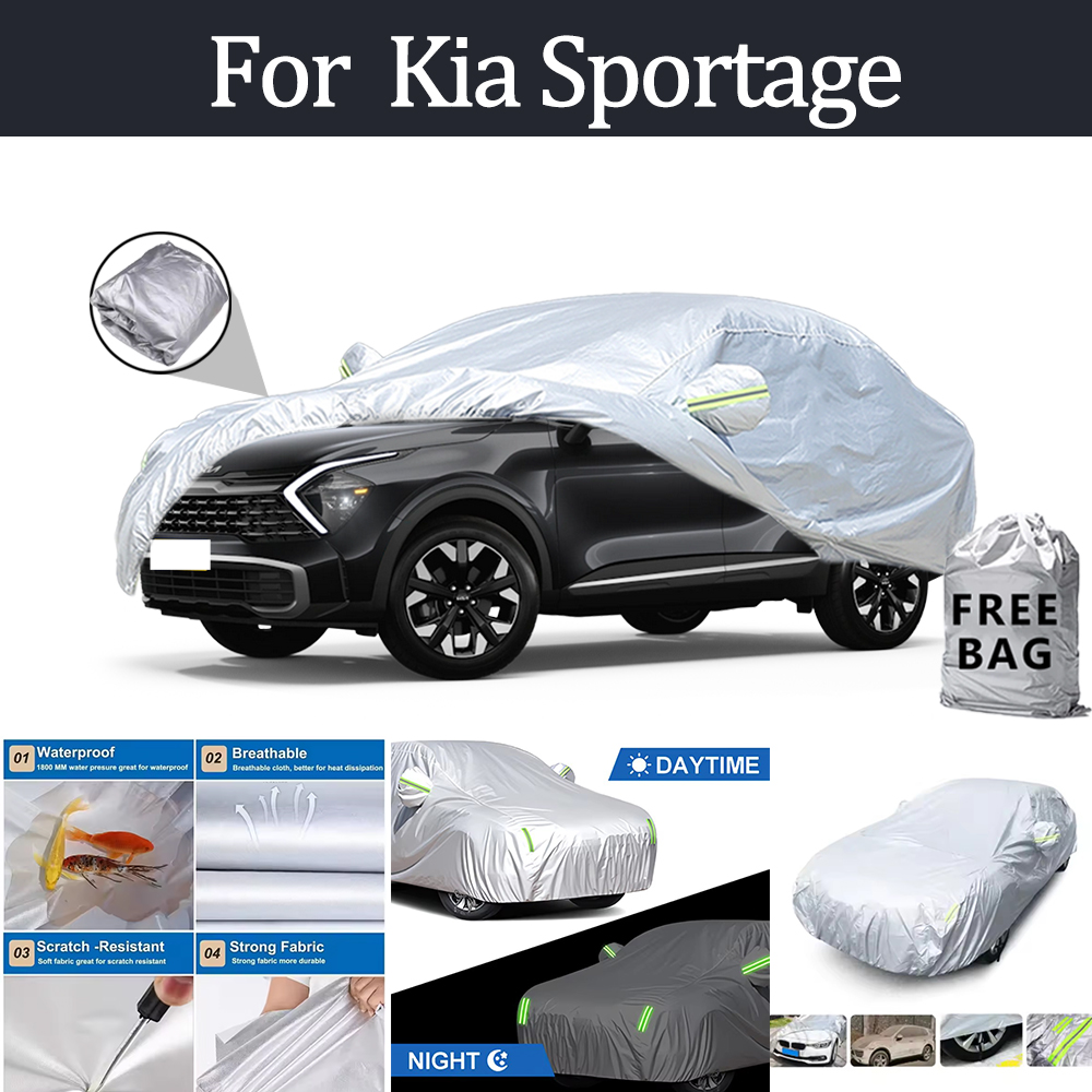 起亜 Sportage 車のカバー屋外保護カバー雪サンシェード防水防塵外装 UV カーアクセサリー