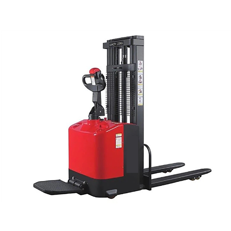 4400 ポンド 3 メートル電気リフト完全電気スタッカーワークショップの荷役および産業倉庫のマテリアルハンドリング用