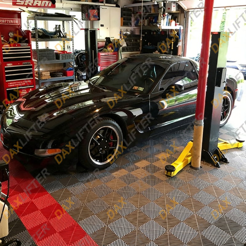 ヘビーデューティ 12000 ポンドオートリフト油圧 2 ポスト手動シングルリリースガレージ 2 ポスト車両リフター