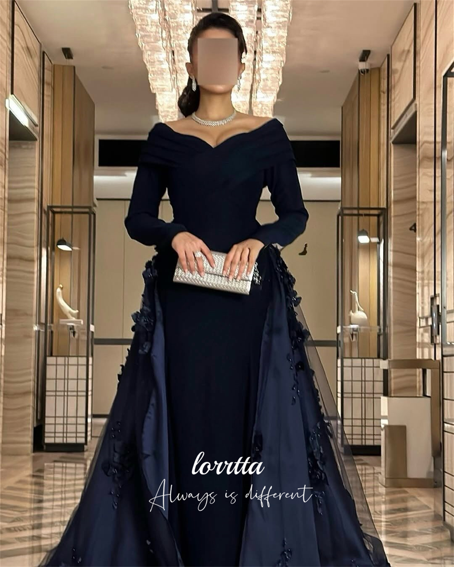 Lorrtta カスタマイズされた女性のイブニングドレス誕生日ドレス高級 2025 特別な日のドレス結婚式のパーティードレス花生地