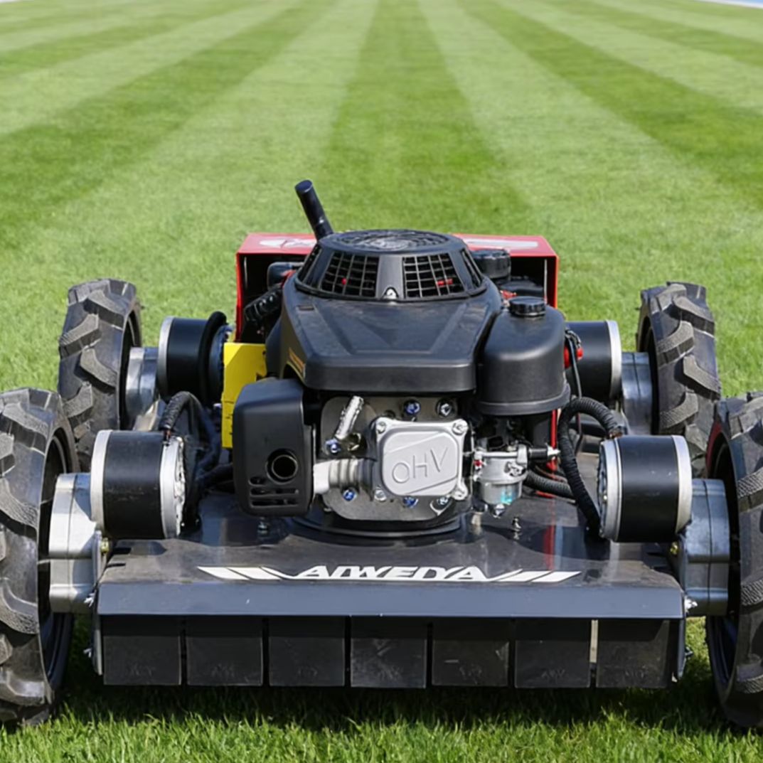 カスタマイズされた頑丈な産業用林業機械芝刈り機ロボット
