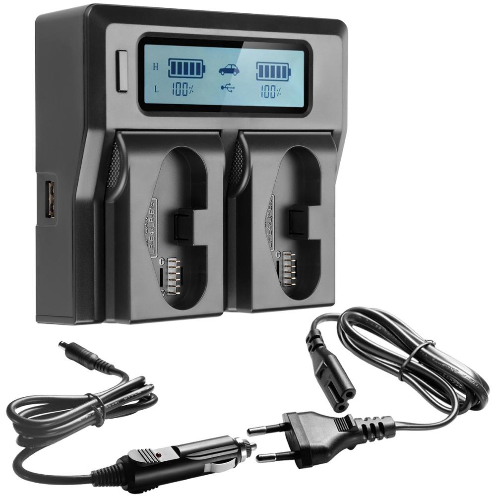 キヤノン LP-E19 LP-E19 デュアルバッテリー充電器 USB ポート付きキヤノン LP E19 LP-E4N LP-E4 カメラバッテリーアクセサリー