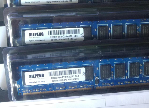HP Workstation xw4600 XW4400 XW4500 XW4550 サーバー用 RAM 4GB (2X 2GB) DDR2 667 2Rx8 PC2-5300E 800MHz PC2 6400 アンバッファード ECC M