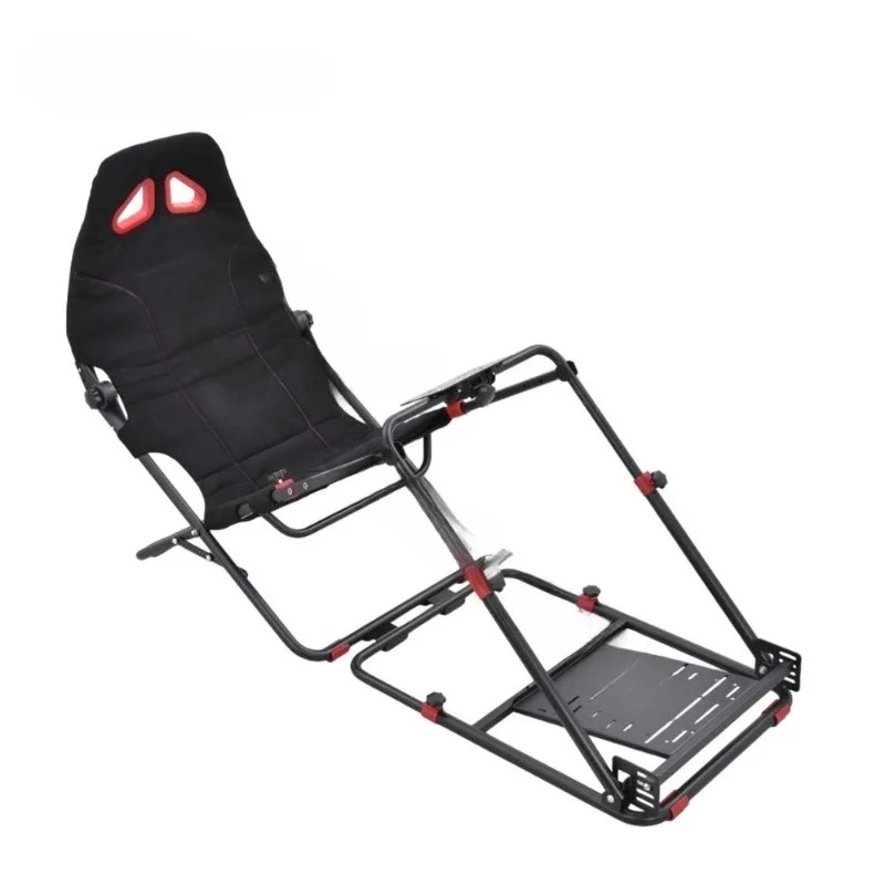 GY070 ゲームシートゲームステーションカスタム折りたたみ運転シミュレーションカーシートレーシングゲームコックピットステアリングホイールブラケット