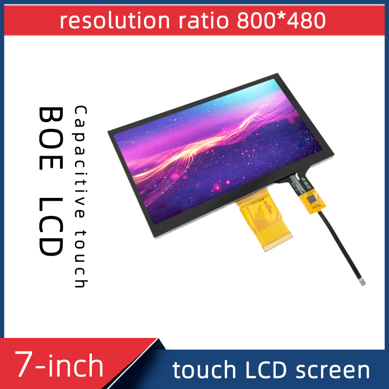 7 インチ TTL50P 800*480 LCD AT070TN90 表示画面を参照 GT911 IIC 容量性タッチ LCD タッチ スクリーン
