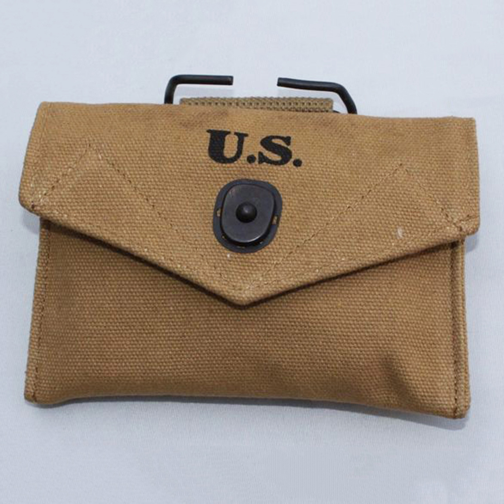 WW2 第二次世界大戦 米陸軍 USMC 海洋医療応急処置 キャンバス バッグ ポーチ