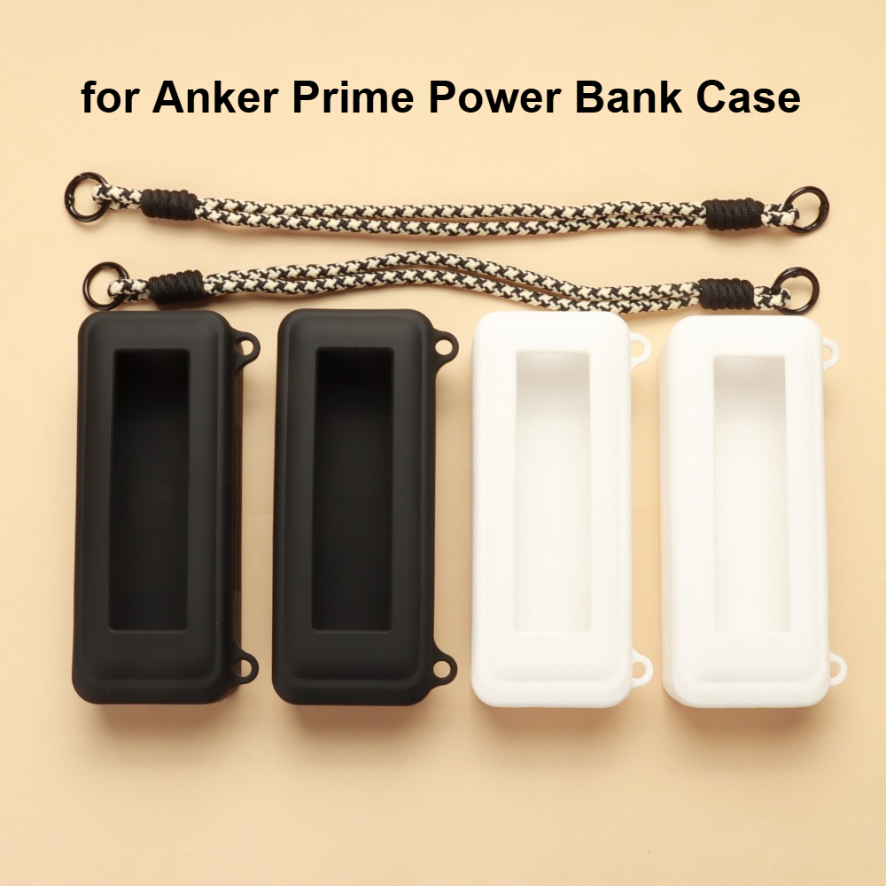 Anker Prime パワーバンクケース用シリコンソフトケース フック付き 耐衝撃シェル保護ケース