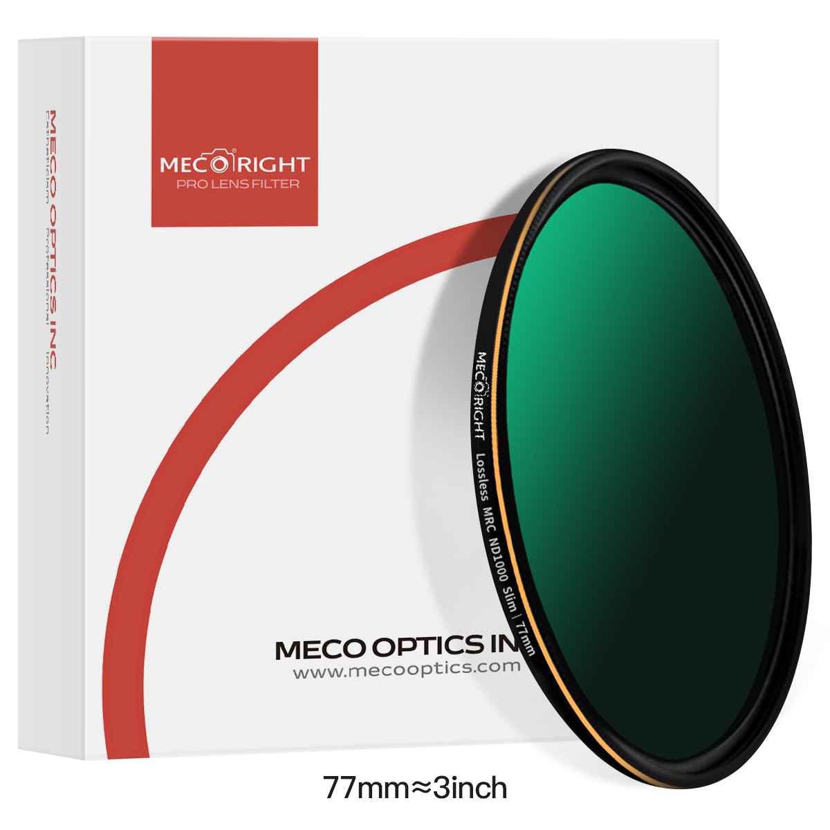 Mecoright MRC ND フィルター減光度 Nd8/64/1000 キヤノンソニーニコン富士カメラレンズ 49 52 58 67 72 77 82 86 95 105 ミリメートル