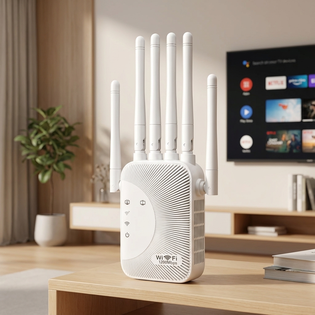 デュアルバンド Wifi アンプ AC1200/AC300 2.4G/5G リピーターネットワークエクスパンダレンジエクステンダーワイヤレスルーター信号ブースター