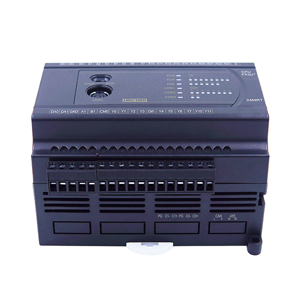 FX3U 14/20/24/32/40/60 MR/MT 0-10V アナログ入力 RS485 MODBUS リレー トランジスタ出力