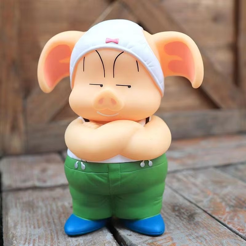 アニメドラゴンボールかわいいウーロン豚中空漫画フィギュア置物アクションフィギュアモデル人形デスクトップおもちゃ飾るギフト