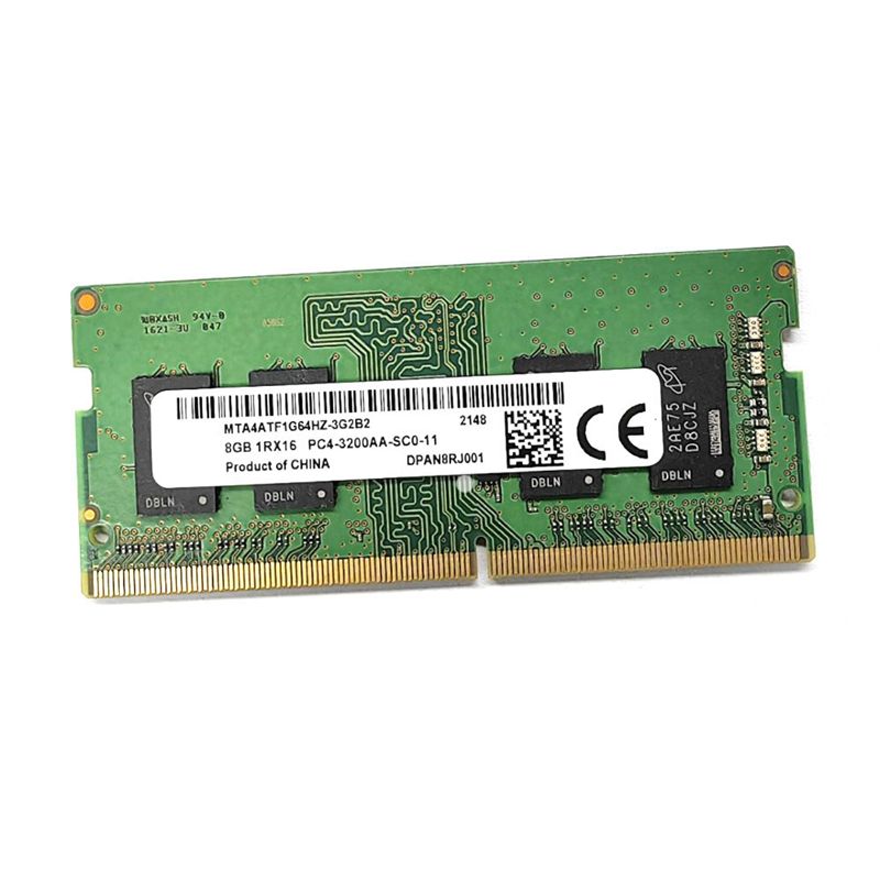 DDR4 8GB 3200MHz RAMメモリ交換部品 PC4-25600 1.2V SODIMMメモリ 260ピン RAMメモリ ノートパソコン用RAMメモリ