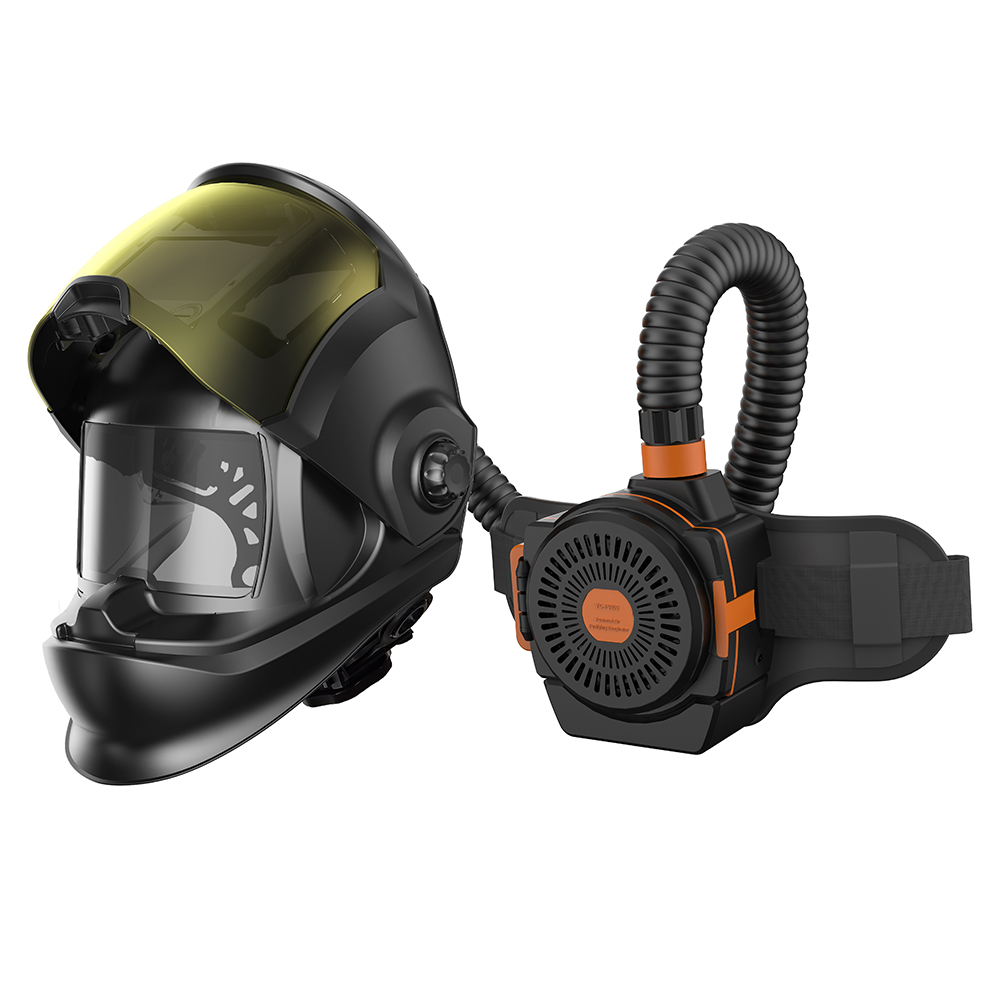 卸売レーザー溶接 Tig Mig 保護溶接呼吸マスクヘルメット溶接マスク空気換気
