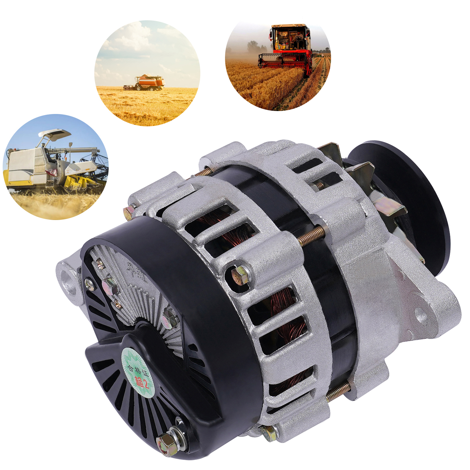 2000W ブラシレス発電機 24V 永久磁石モーター、農業用車両の充電および照明用