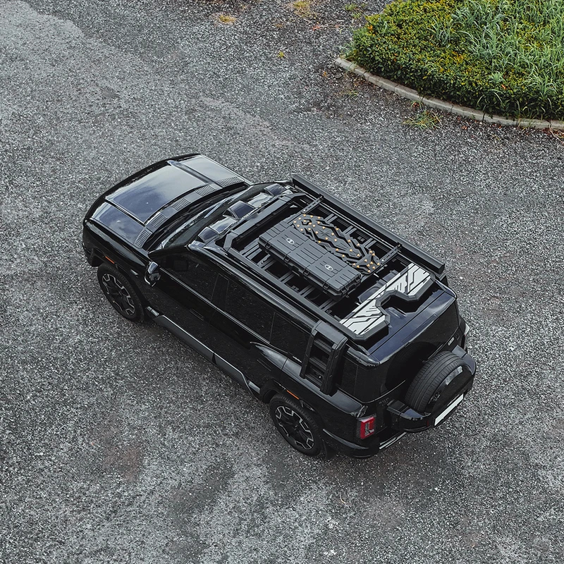 Explorer ルーフラックプラットフォーム DENZA B8 用、ユニバーサルアルミ合金車ルーフ荷物キャリア