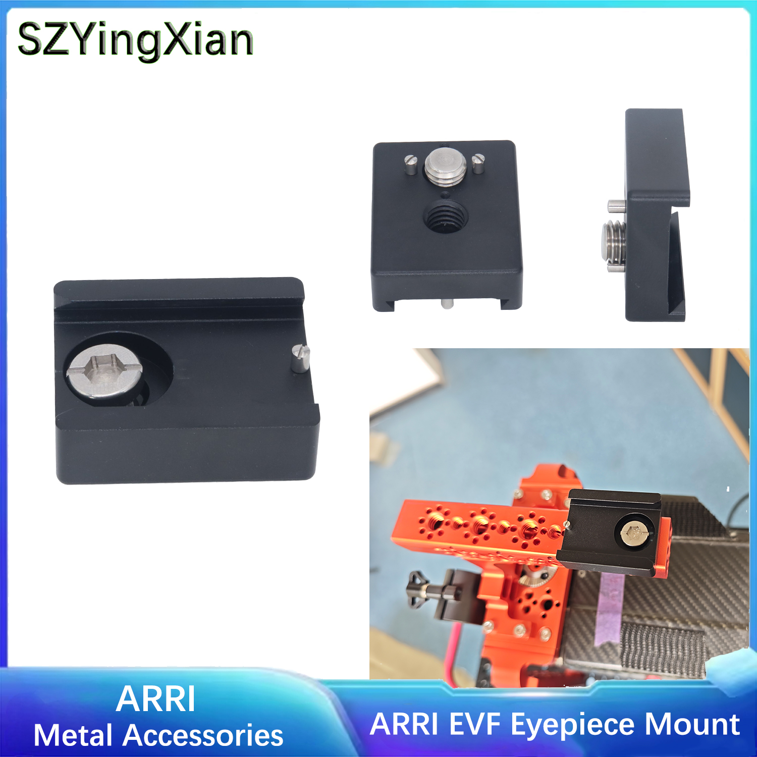 ARRI EVF ベースマウントアダプター MVF-1 MVF-2 CView S EVF 電子ビューファインダー取り付けベースブラケット