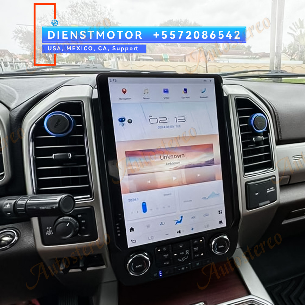 14.4 インチアンドロイド 128 グラムフォード F150 F250 F350 2015-2021 テスラスタイル車の GPS ナビゲーションマルチメディアプレーヤーラジオテープヘッドユニット HD