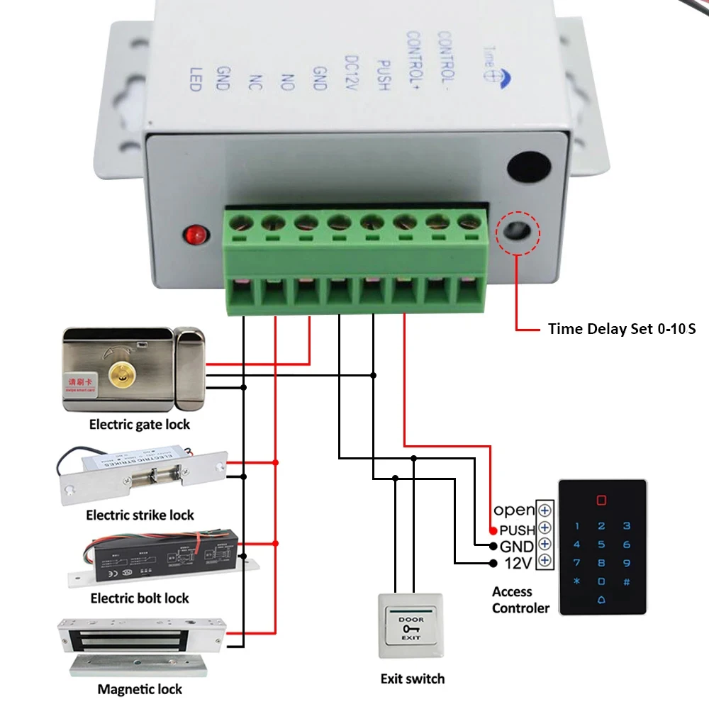 DC 12V ドアアクセス制御システムスイッチ電源 3A 5A AC 100 〜 240V 電気ロック RFID 指紋アクセス制御システム
