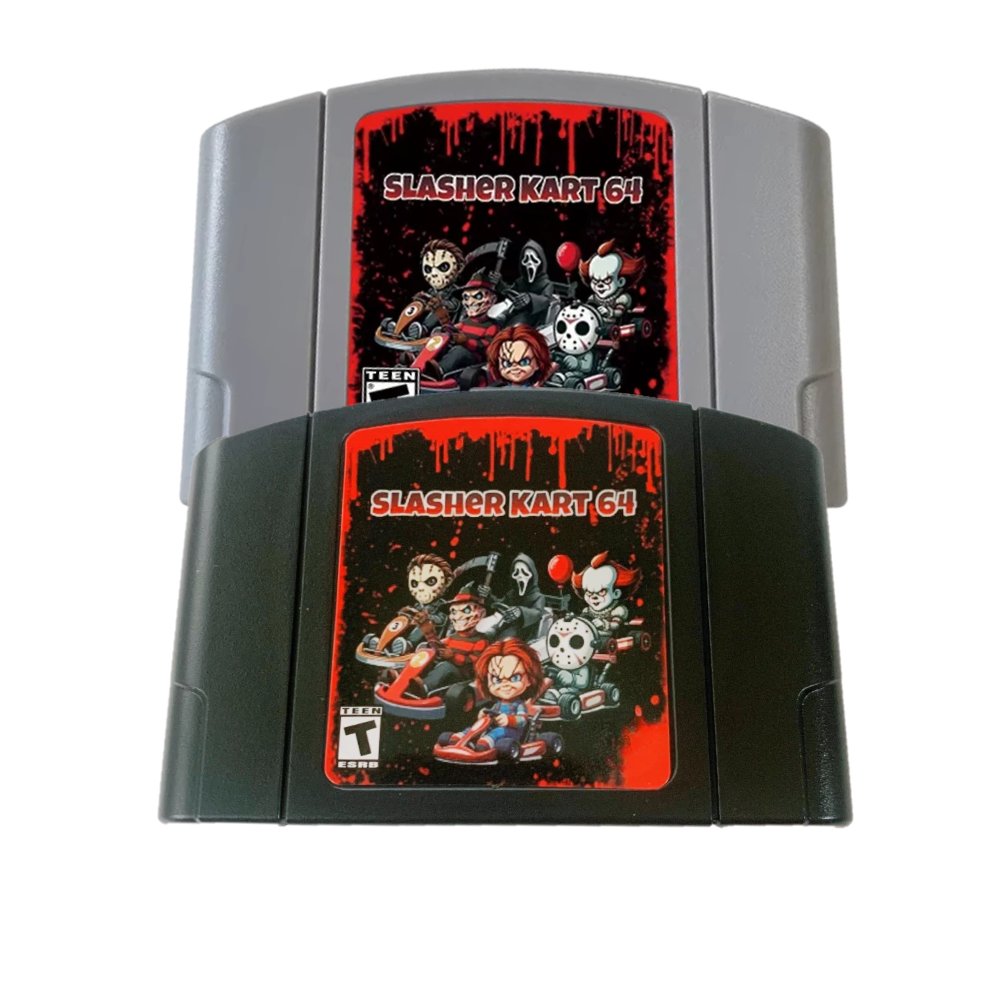 N64 ゲームカセット、US バージョン、スラッシャーカート 64、64 ビット英語ゲームカセット、コレクションホビー、おもちゃギフト