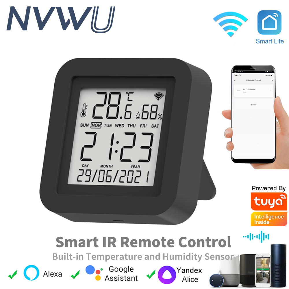 Tuya WiFi スマート IR (温度付き)