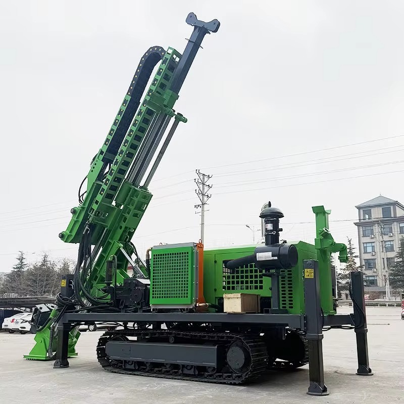 Full Hydraulic Core Drilling Rig High - Precision 1300m Crawler for Geotechnical Investigations