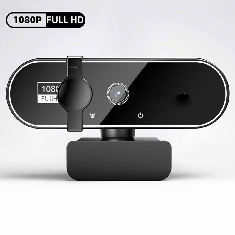 マイク内蔵 1080P フル HD ウェブカメラ - PC ラップトップ用 USB オートフォーカス カメラ ビデオ録画会議に最適