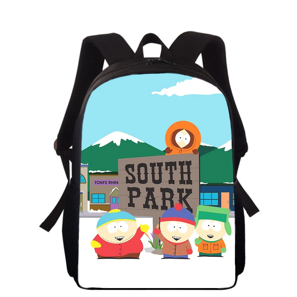 小学校バッグ South-Park 3D プリント子供用バックパック 男の子 女の子 バックパック 学生 教科書バッグ