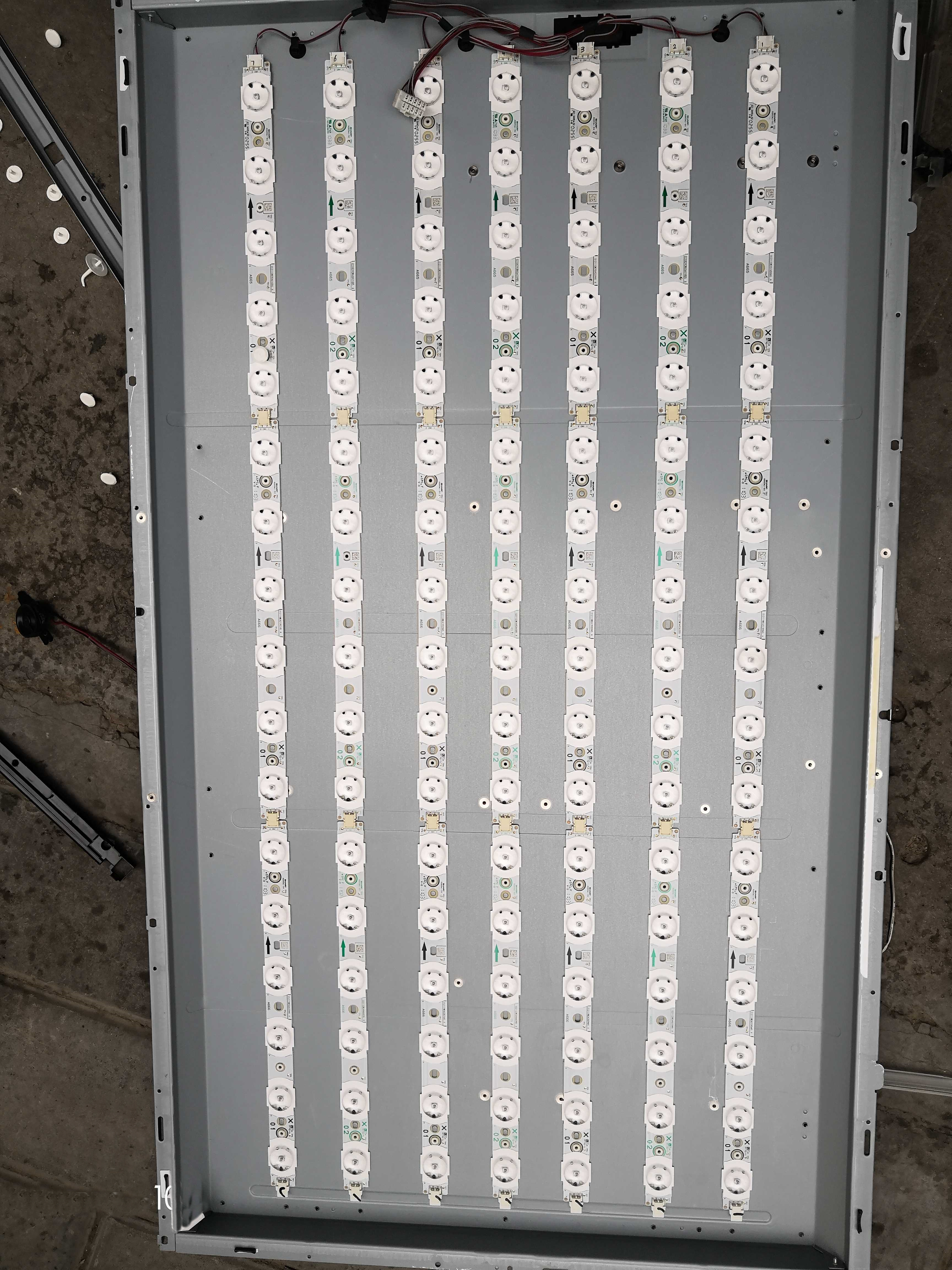 21 個 LED バックライトストリップ 40PFL6655D 40PFL5605 LCD-40LX710A A705WJ-01 A706WJ-01 A665WJ-9X A666WJ-9X 用