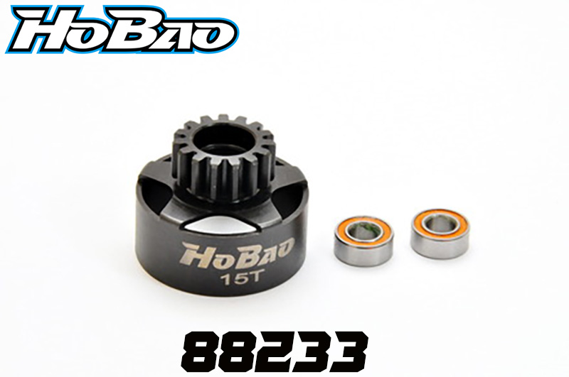 オリジナル OFNA/HOBAO レーシング 88233 軽量クラッチベル - 15T 1/8 ハイパーニトロバギー/トラギー/ショートコース/モンスタートラック/オンロード用