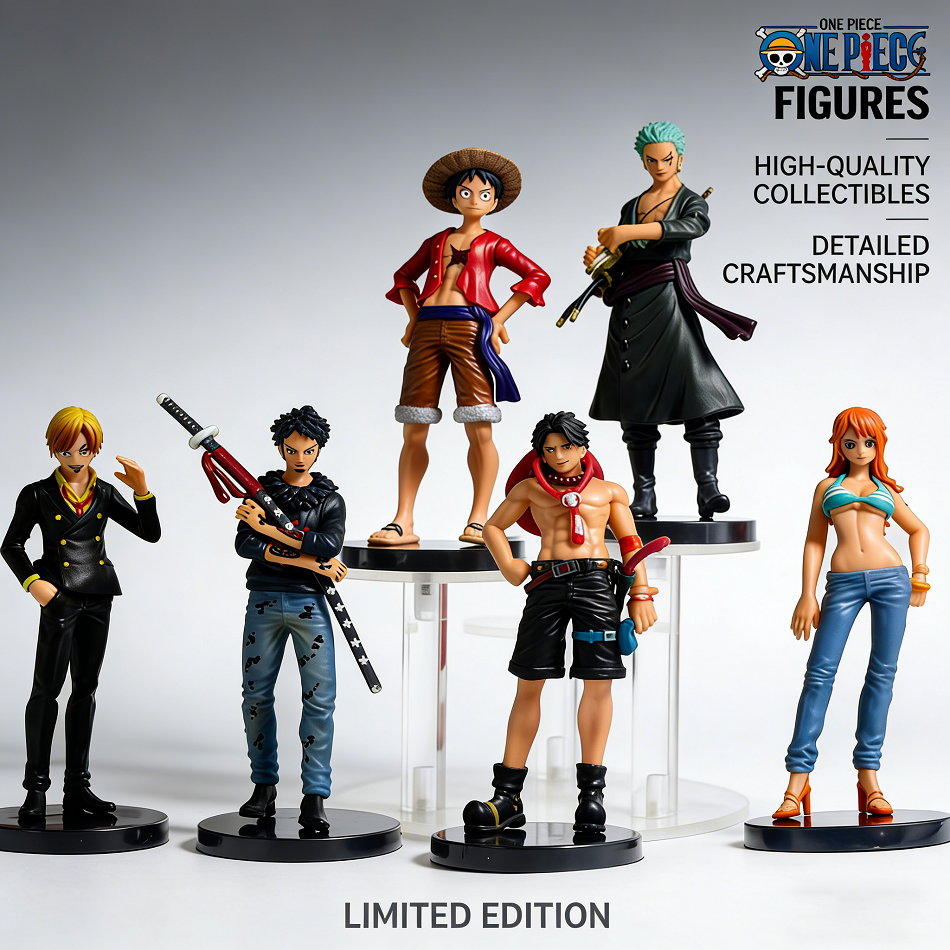 6 個アニメワンピースフィギュアモンキー・d・ルフィロロノア・ゾロサンジアクションモデルpvcデスクトップ像飾りコレクションおもちゃギフト