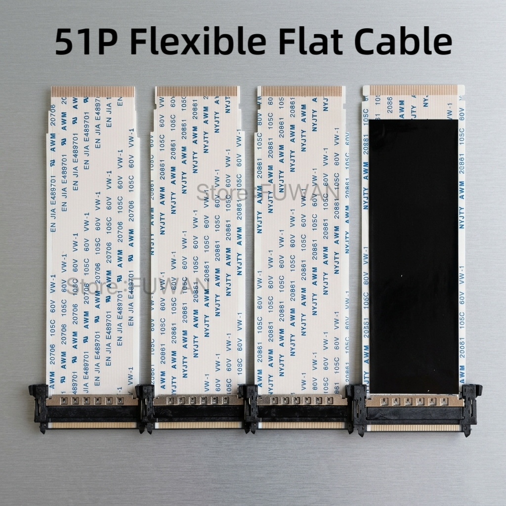 51Pin lvds ffc 液晶テレビ用内部スクリーンケーブル 51 ピンスクリーンケーブルソニー使用 51Pin lvds ffc 51P FFC 接続ワイヤー