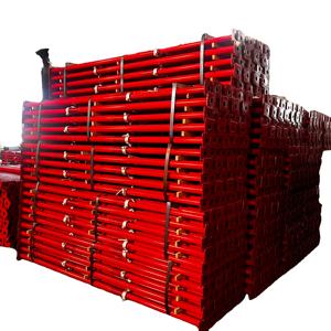 3–5 m Adjustable Scaffolding Steel Props, Puntales Metálicos, and Metal Support Jacks—Construction Props