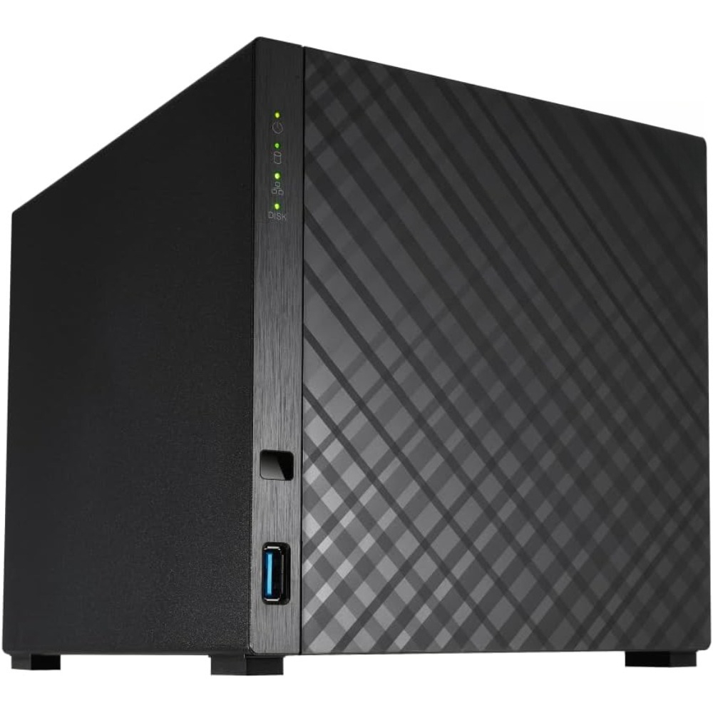 サマーセール-4 ベイ NAS ディスクレス クアッド コア 1.7GHz CPU 2.5GbE ポート 1GB DDR4 3 USB 3.0 ネットワーク接続ストレージ ホーム クラウド バック用