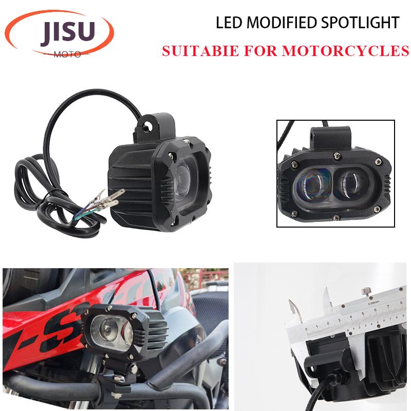 新車外部 LED スポットライトオフロード車屋根修正フォグランプスポットライトレンズハイビームヘッドライト