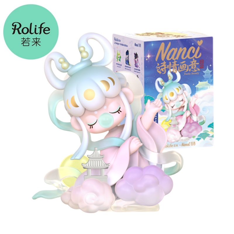 Robotime Rolife Nanci Poetic Beauty ブラインドボックス アクションフィギュア 人形のおもちゃ サプライズボックス 女性のおもちゃ - ZPXX0