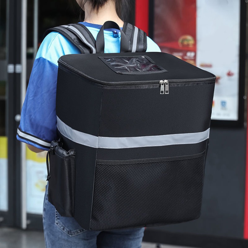 20/35L 特大保温食品バッグクーラーバッグ冷蔵庫ボックス鮮度保持食品配達バックパック断熱クールバッグ