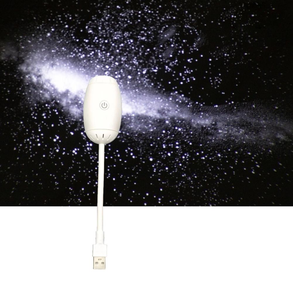 夜空投影ランプ USB HD ギャラクシースター車の寝室 LED 雰囲気光弾頭クールホワイト調光可能な 3 モードプラグプレイ