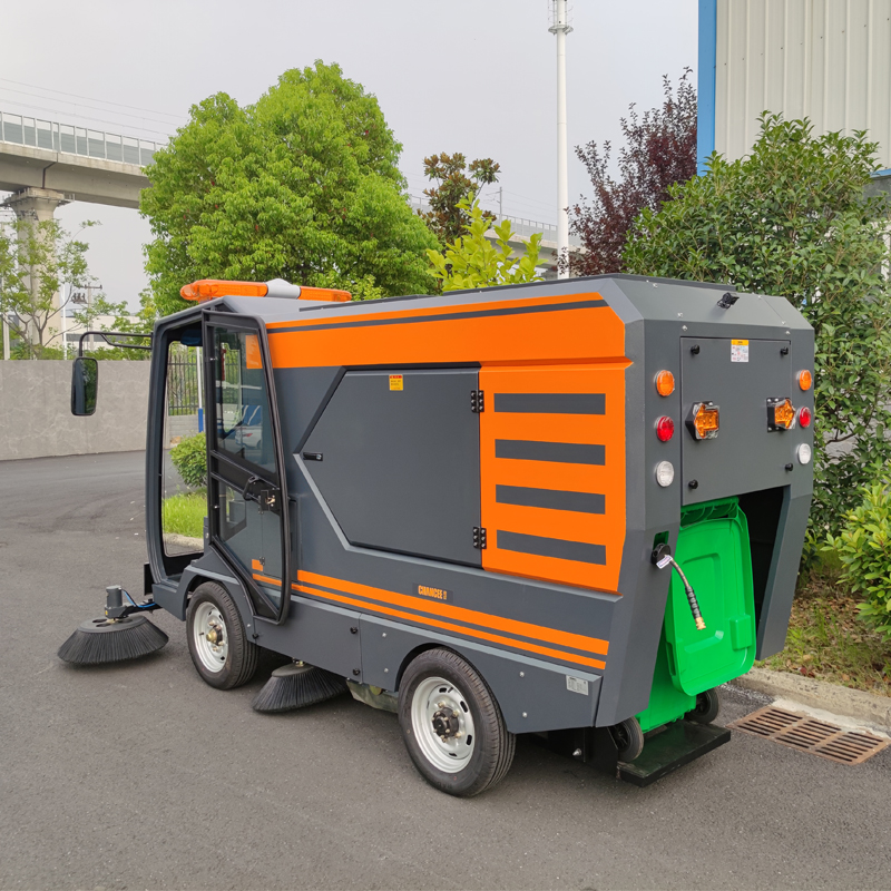 産業用床掃除機ロードスイーパー車洗浄機