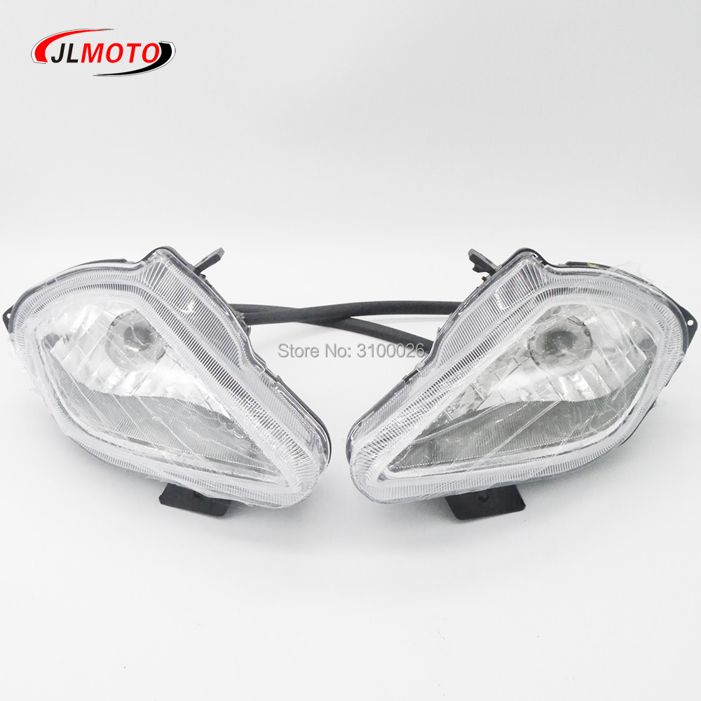 1 ペア/2 個 12 V フロントライト金陵 Actionbikes ニルトロ 150cc 200cc 250cc 電動 ATV クワッドバイク JLA-13-09 JLA-11-09 部品