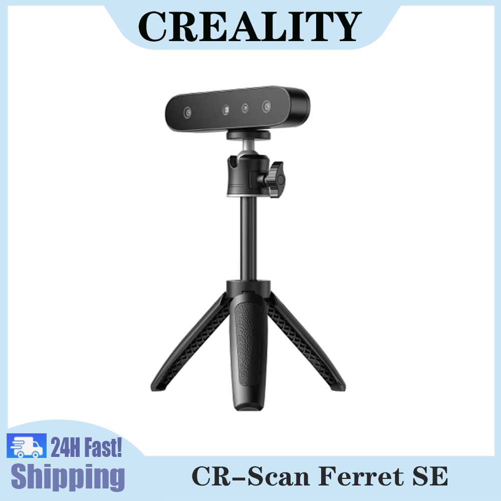 Creality CR-Scan Ferret SE ポータブルハンドヘルド 3D スキャナー 30FPS クイックフルカラースキャン 0.05mm 精度 24 ビット 3D モデリングデバイス