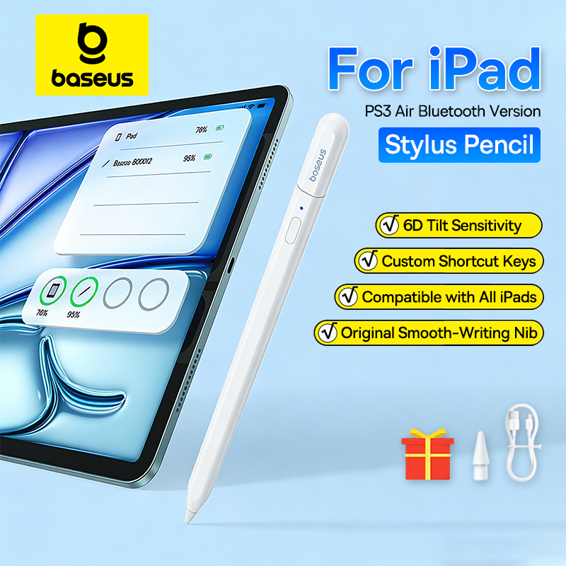 Baseus PS3 Air Bluetooth スタイラスペン iPad 用鉛筆ユニバーサル有線充電すべての iPad Air Pro ミニタブレットタッチ書き込みペン