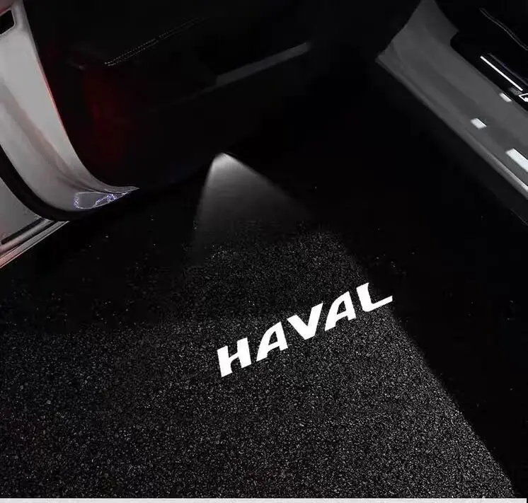 2 個 LED 車のロゴワイヤレス礼儀車のドアプロジェクターランプ Haval Dargo H6 H2 H5 H7 H8 H9 F7 Jolion M4