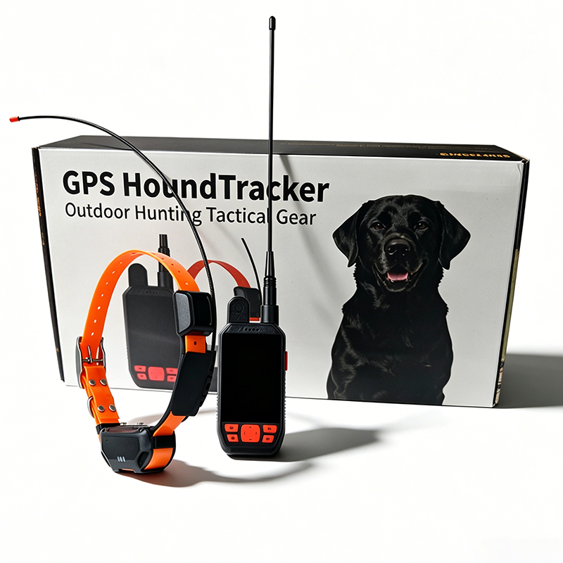 プロの狩猟犬 GPS 追跡システム T18 4 グラム VHF 長距離犬トラッカーハンドヘルド GPS 首輪 IP68 防水