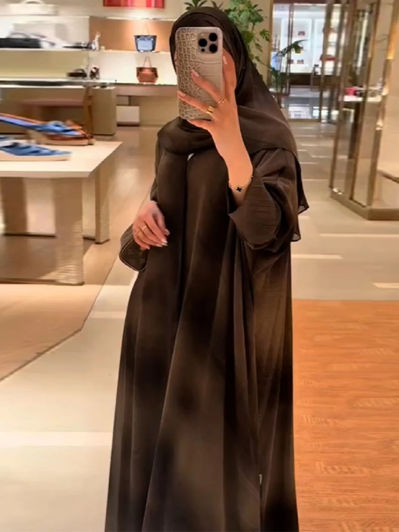 イードトレンチジャケット女性アバヤイスラム教徒カーディガン秋 Jalabiya ラマダンドバイ Vestidos ラルゴアラブロングローブモロッコカフタン 2026