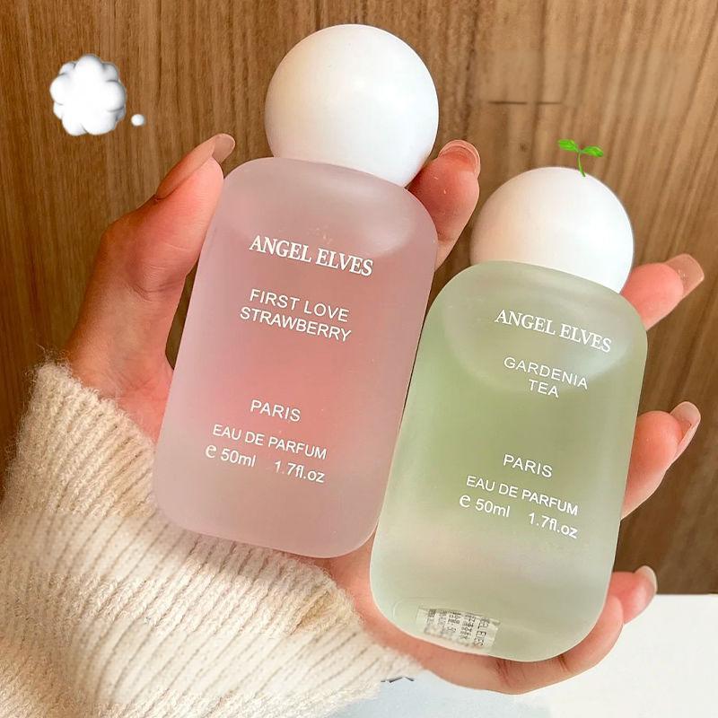 初恋高級香水女性のためのストロベリークチナシ茶チャーミングな香り持続フレッシュライトフローラルガールボディ香りスプレー