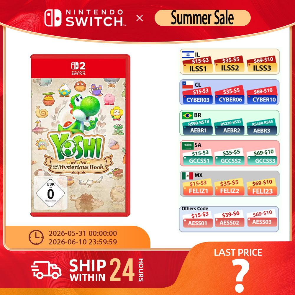Nintendo Switch 2 -ヨッシー™と不思議な本- ゲーム アドベンチャー アクション＆RPG ジャンル Switch 2 版